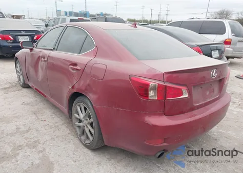 2012 Lexus Is 250 z USA, uszkodzony, nr VIN JTHBF5C27C5183744